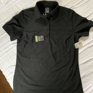 Kate Lord Women's Black Polo Top